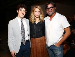 Wallis Currie-Wood, Alex Sharp, and Billy Reid. Billy Reid Fashion show, NYMFW 2015