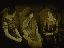 Lillian Gish, Mrs. Morgan Belmont, and Patricia Fruen in Way Down East (1920)
