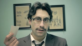 Dominic Luongo as his character Disco in Crapsack Wonderland: The Cat That Is Not There