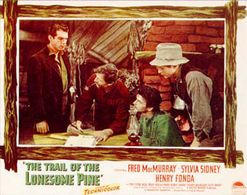 Alan Baxter, Henry Brandon, Fred MacMurray, and Fred Stone in The Trail of the Lonesome Pine (1936)