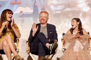 Jesse Tyler Ferguson, Keslee Blalock, and Elissa Down in Ivy + Bean (2022)