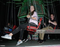 Jacob with Erin at Queen Mary's Dark Harbor