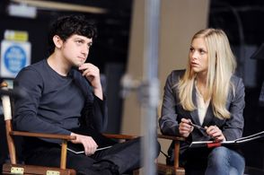 Craig Roberts and Miranda Hennessy in Hoff the Record.