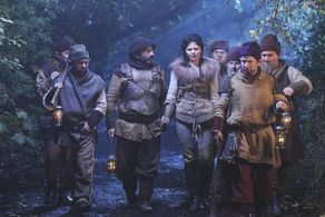 Mig Macario, Lee Arenberg, David Avalon, Michael Coleman, Ginnifer Goodwin, Gabe Khouth, Faustino Di Bauda, and Jeffrey 