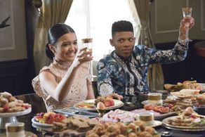 Jamila Velazquez and Bryshere Y. Gray in Empire (2015)