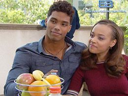Reign Edwards and Rome Flynn in The Bold and the Beautiful (1987)