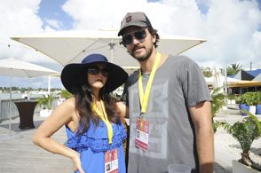 Producer Blake Wellen and Director Julie Rubio at Miami Film Festival