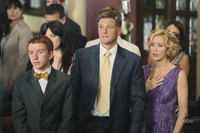 Felicity Huffman, Doug Savant, and Joshua Logan Moore in Desperate Housewives (2004)