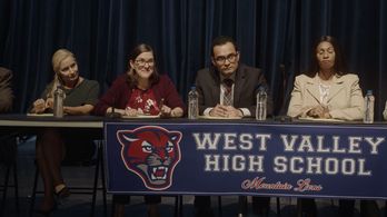 Erin Bradley Dangar as Counselor Blatt in Cobra Kai, Season 3, Episode 1