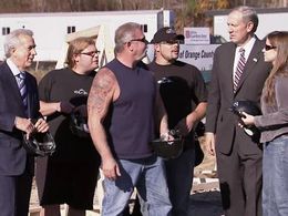 Paul Teutul Jr., Paul Teutul Sr., and Michael Teutul in American Chopper: The Series (2003)