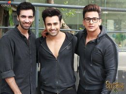 Avinash Tiwary, Prince Narula, and Pearl V Puri in Naagin (2015)