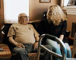 Barry Corbin and Tiffany Skye Dodson in The Dilemma (2019)