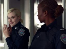Melanie Nicholls-King and Charlotte Sullivan in Rookie Blue (2010)