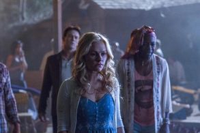 Anna Paquin, Stephen Moyer, and Nelsan Ellis in True Blood (2008)