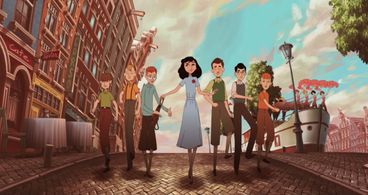 Sebastian Croft as Peter van Daan in Where Is Anne Frank 2021