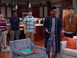 Tiara McKinney, Matthew Gold, Kamil McFadden, Ethan Josh Lee, and Lori Mae Hernandez in K.C. Undercover (2015)