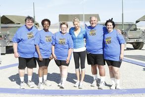 Anna Kournikova and John Forger in The Biggest Loser (2004)