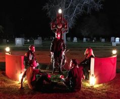 Still of Jacob on set of 