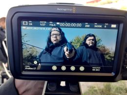 Leonel Flores and Faustino Deblas in Both Eyes Open (2020)