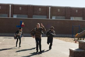 Josh Fadem, Hayley Holmes, and Julian Bonfiglio in Better Call Saul (2015)
