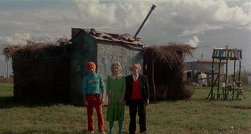 Ninetto Davoli, Silvana Mangano, and Totò in The Witches (1967)