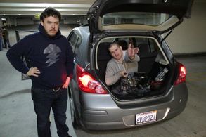 Directing on location for 