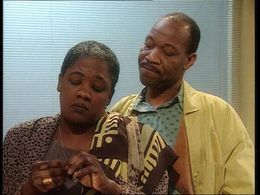 Felix Burleson and Jetty Mathurin in Vrouwenvleugel (1993)