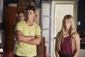 Home and Away Orpheus Pledger and Olivia Deeble