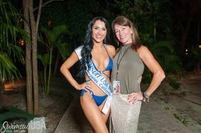 World Finals for Miss Swimsuit USA International as Miss Los Angeles and Crowned Miss Congeniality