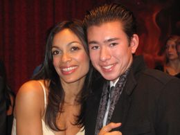 Rosario Dawson and Derek Hedlund