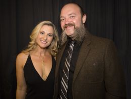 With Jennifer Janowski Hopkins at CMA Awards