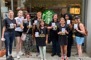 Susan Sarandon, Ruby Fisher, Violet Young, and Lily Fisher