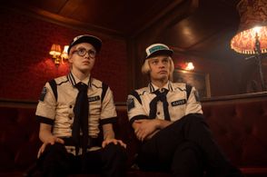 Raquel Fernandes, Morgan Davies, and Aidan Scott in One Piece (2023)