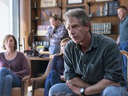 Mare Winningham, Marc Menchaca, Ben Mendelsohn, and Julianne Nicholson in The Outsider (2020)