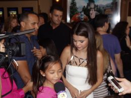 Cheyenne Nguyen and Selena Gomez Red Carpet event for 