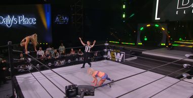 Aubrey Edwards, Rachel Kelvington, and Taynara Melo in AEW Dark: Elevation (2021)