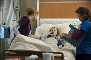 Jaime Lee Kirchner and Taylor Schilling in Mercy (2009)