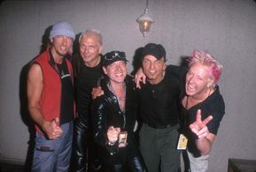 Klaus Meine, Rudolf Schenker, Scorpions, Matthias Jabs, James Kottak, and Ralph Rieckermann