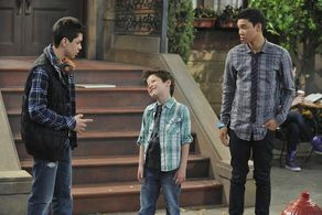 Roshon Fegan, Davis Cleveland, and Adam Irigoyen in Shake It Up (2010)