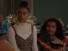 Yara Shahidi and Luka Sabbat in Grown-ish (2018)