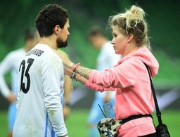 Oxana Koluzova and Danila Kozlovskiy in Trener (2018)