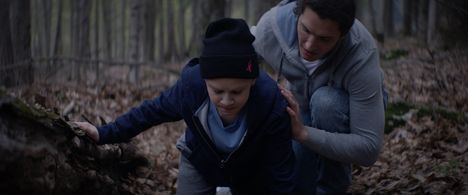 Max Schuster and Trevor Brooks in The Untimely Gift (2017)