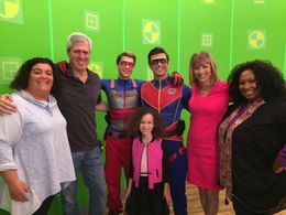 On Set for Henry Danger
