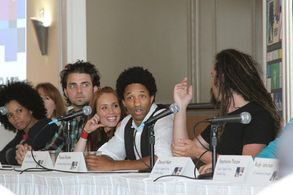 Celebrate The Web event panel at Comic Con 2010.