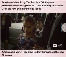 American Crime Story ~ Sydney Simpson