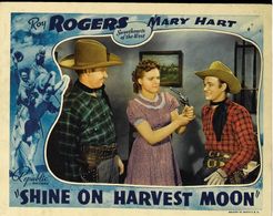 Roy Rogers, Myrtle Wiseman, and Scotty Wiseman in Shine on Harvest Moon (1938)