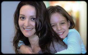 With Izabela on set in New Orleans.