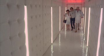 Cliff De Young, Charles Gray, and Ruby Wax in Shock Treatment (1981)