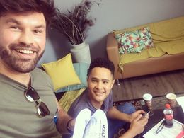 Arendsvlei (Behind the scenes) - with actor, Roberto Kyle Meyer