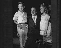 Dick Powell, Ellen Powell, and Norman S. Powell